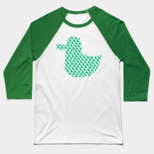 Green Ducks Rubber Duck Baseball T-Shirt